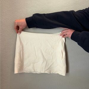 Princess Polly Cream Skirt